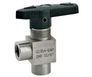 內螺紋角式球閥